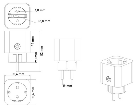 dahua-ics1-w2868-inteligentne-gniazdko-240v-wymiary.png