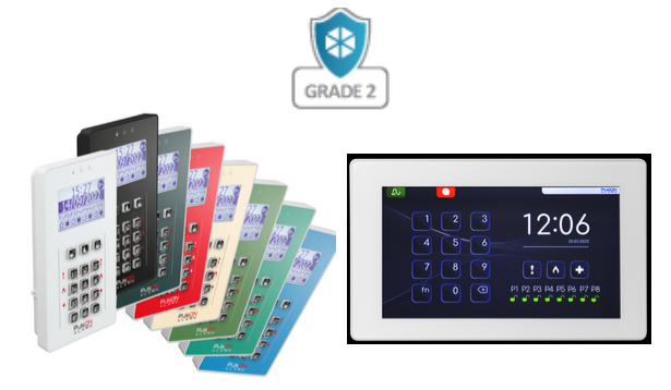 pulson alarm klawiatury kolorowe i touch screen 10 cali grade2